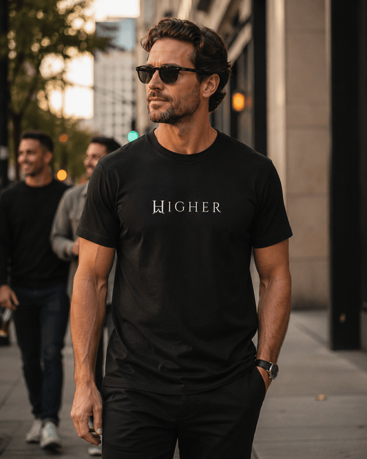 Darkborne Higher Tee | Higher House - 7000 Foot Faith | Wear the Light