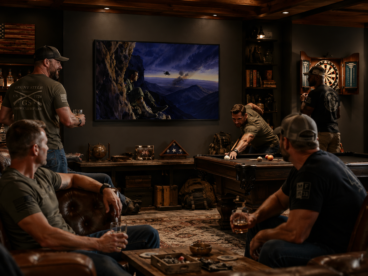 Colonel Rescue Mission – Premium Framed Canvas Print | Military Aviation Fine Art 24x36