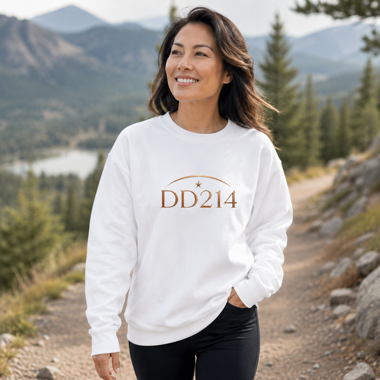 Honorable DD214 Copper | Classic Crew Neck Sweatshirt