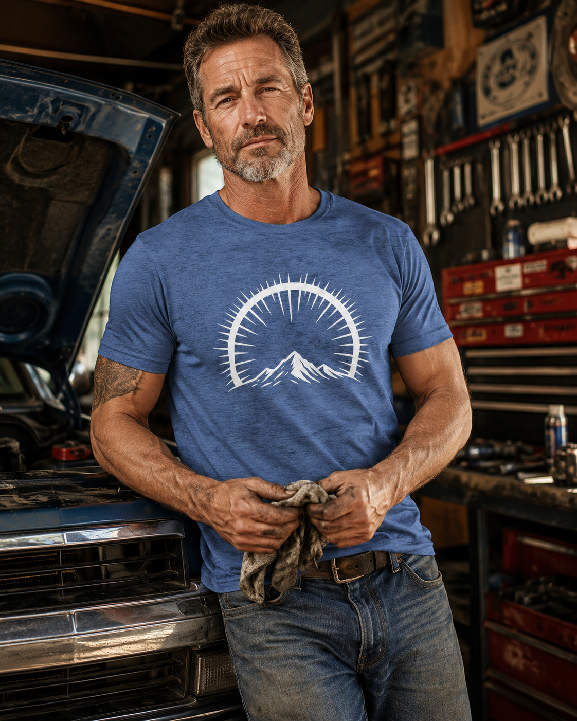 Elevation Essentials Tri-Blend Tee – 7000 Foot Faith