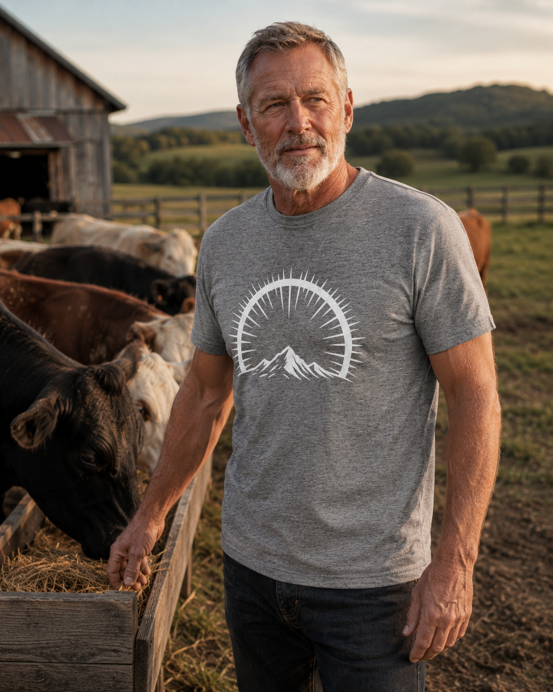 Elevation Essentials Tri-Blend Tee – 7000 Foot Faith