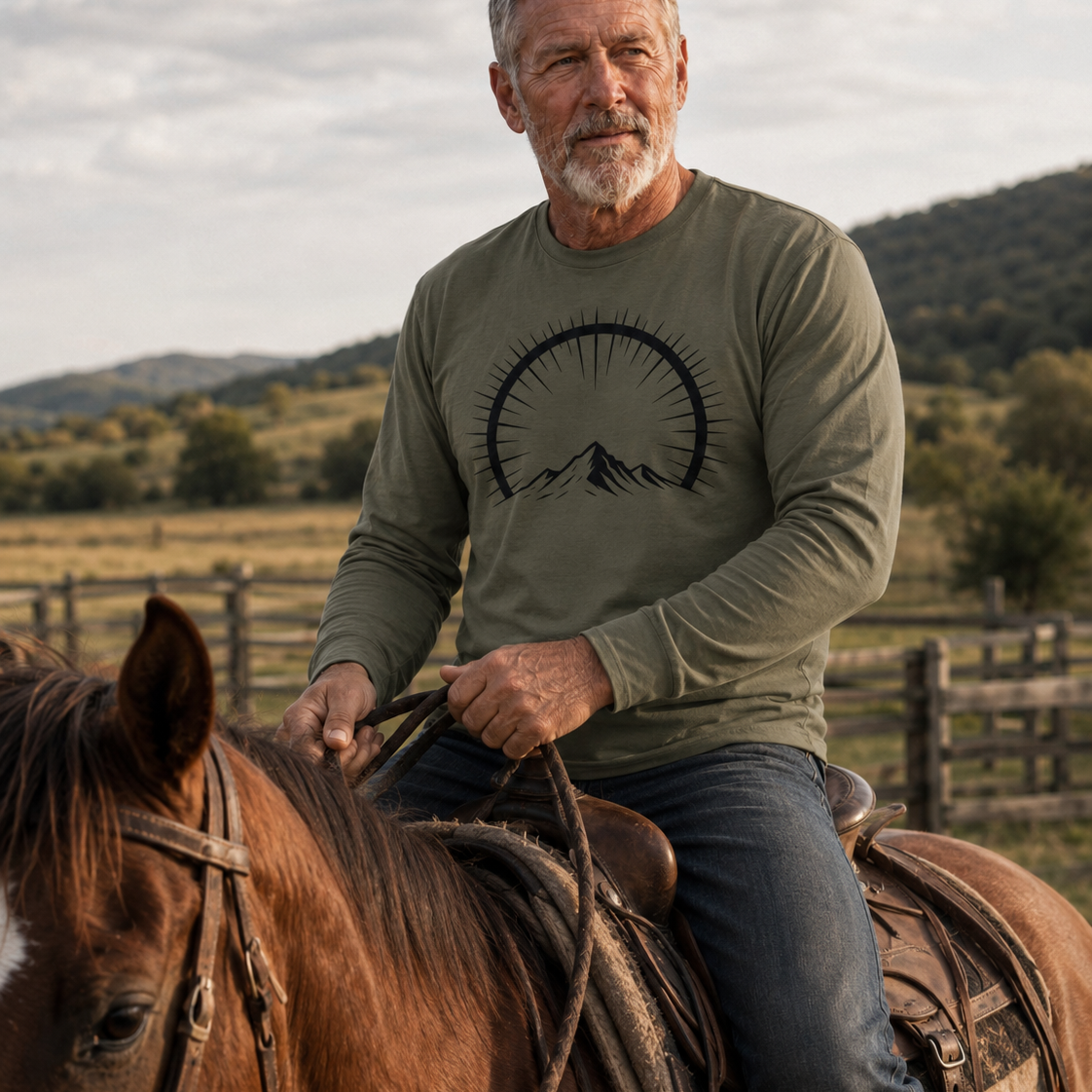 Elevation Long Sleeve Tee – 7000 Foot Faith