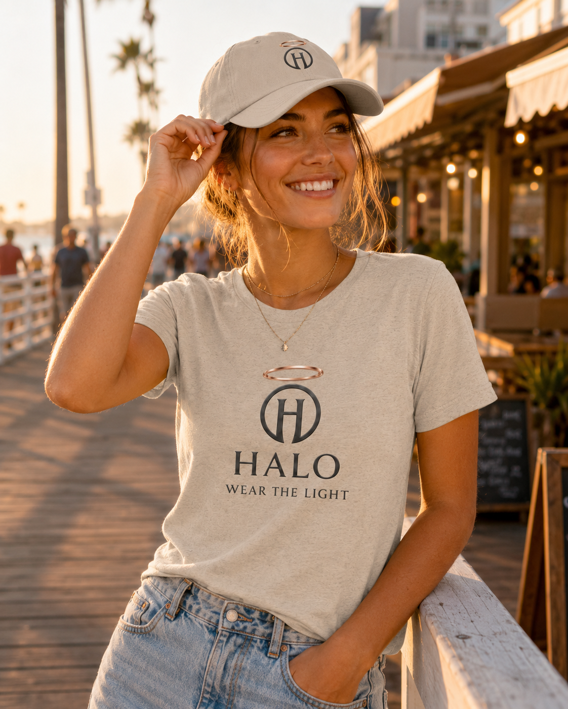 Halo Monogram Classic Dad Hat