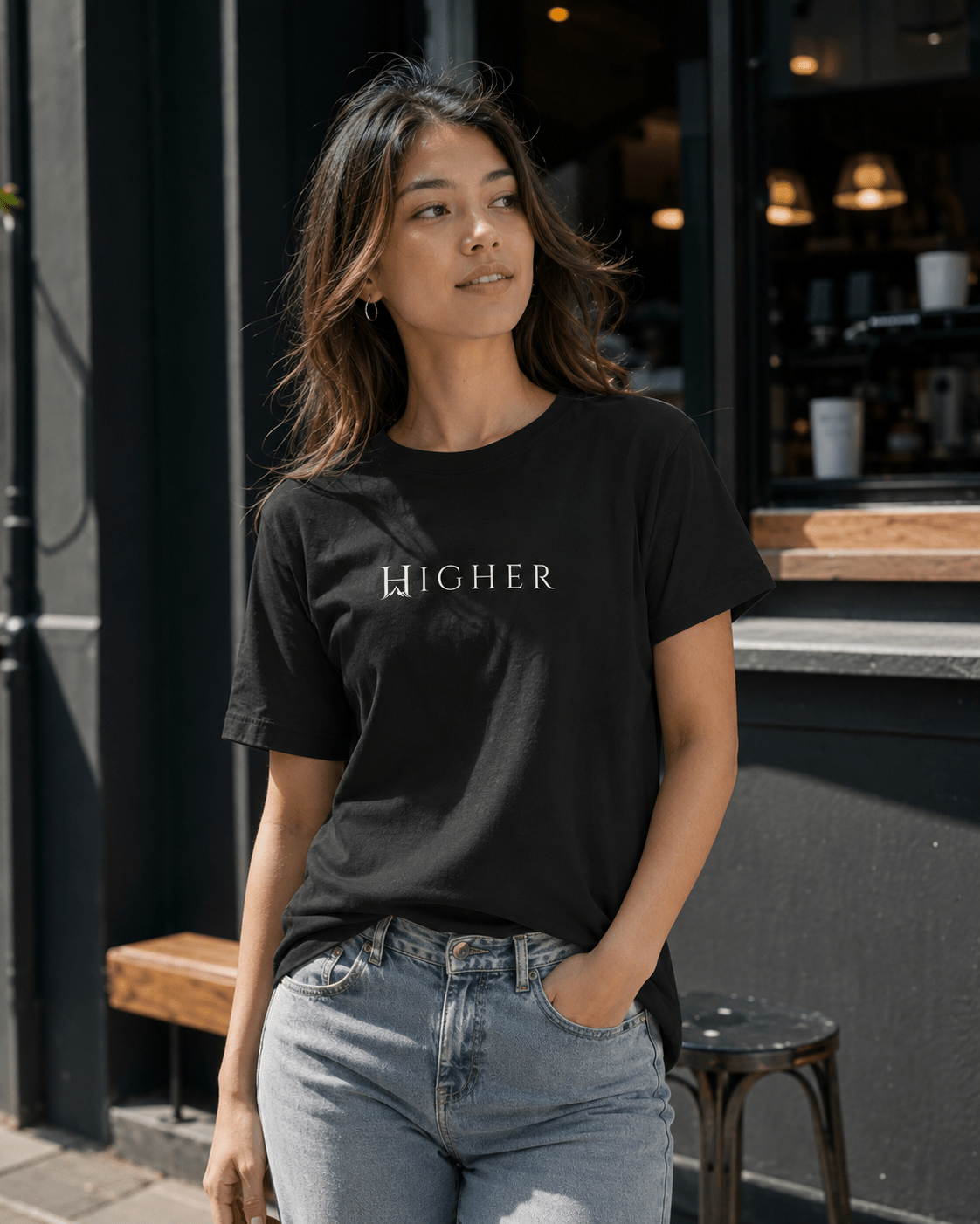Darkborne Higher Tee | Higher House - 7000 Foot Faith | Wear the Light