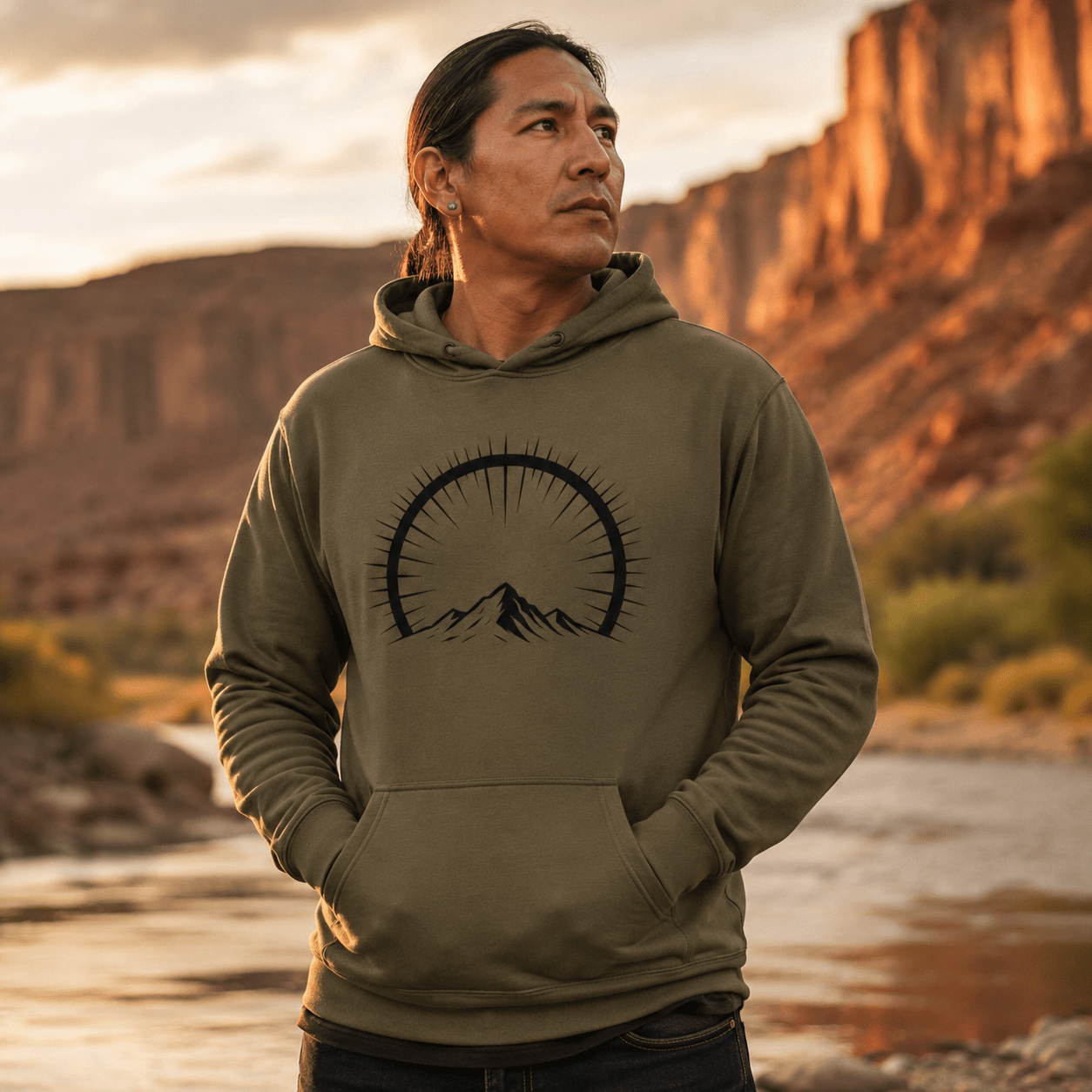 Elevation Signature Hoodie – Wear the Light. Climb Higher - 7000 Foot Faith | Wear the Light