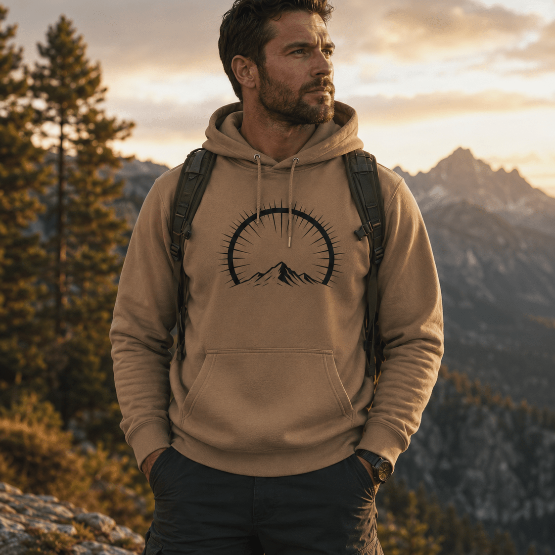 Elevation Signature Hoodie – Wear the Light. Climb Higher - 7000 Foot Faith | Wear the Light