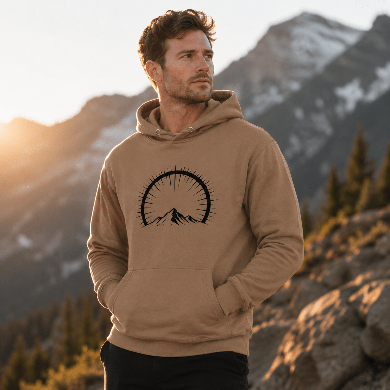 Elevation Signature Hoodie – Wear the Light. Climb Higher - 7000 Foot Faith | Wear the Light