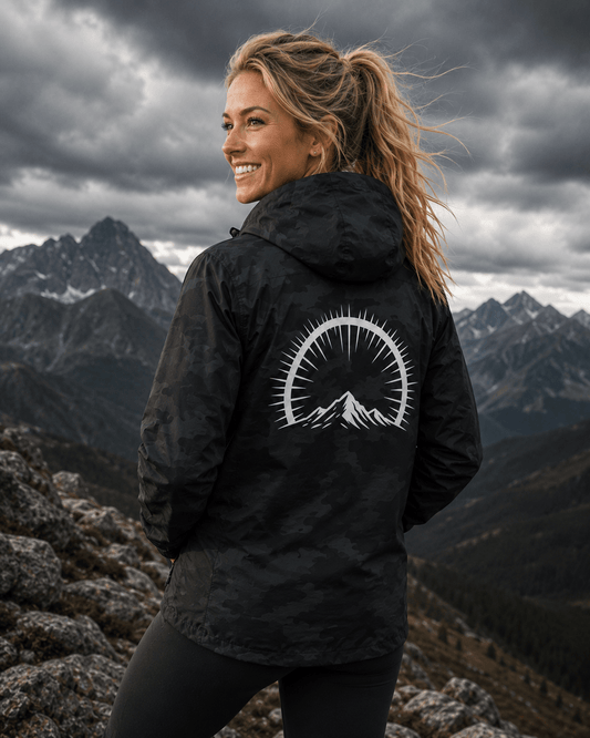 Elevation Signature Unisex Lightweight Zip-Up Windbreaker - 7000 Foot Faith | Wear the Light