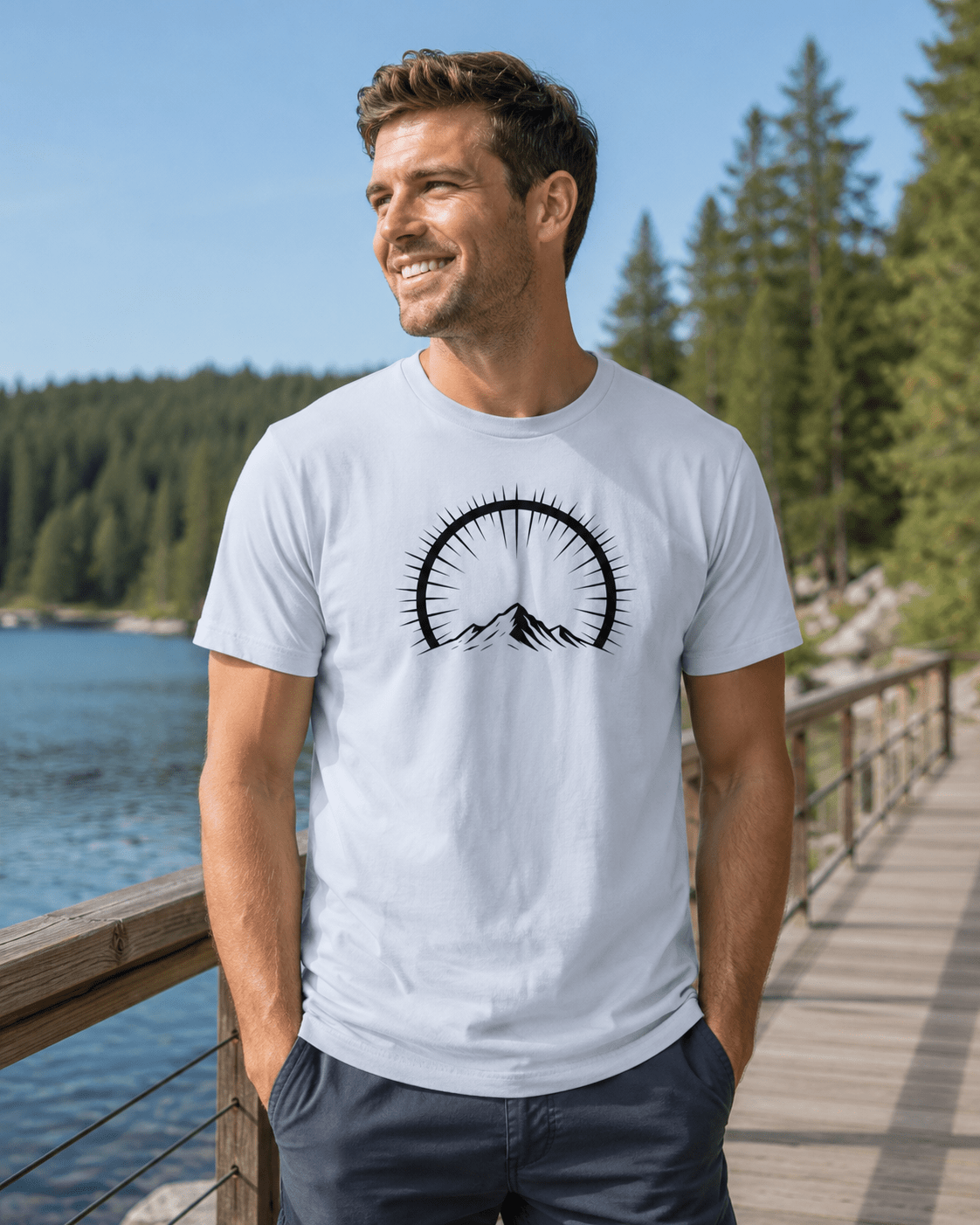 Elevation Tee | Elevation Mark - 7000 Foot Faith | Wear the Light