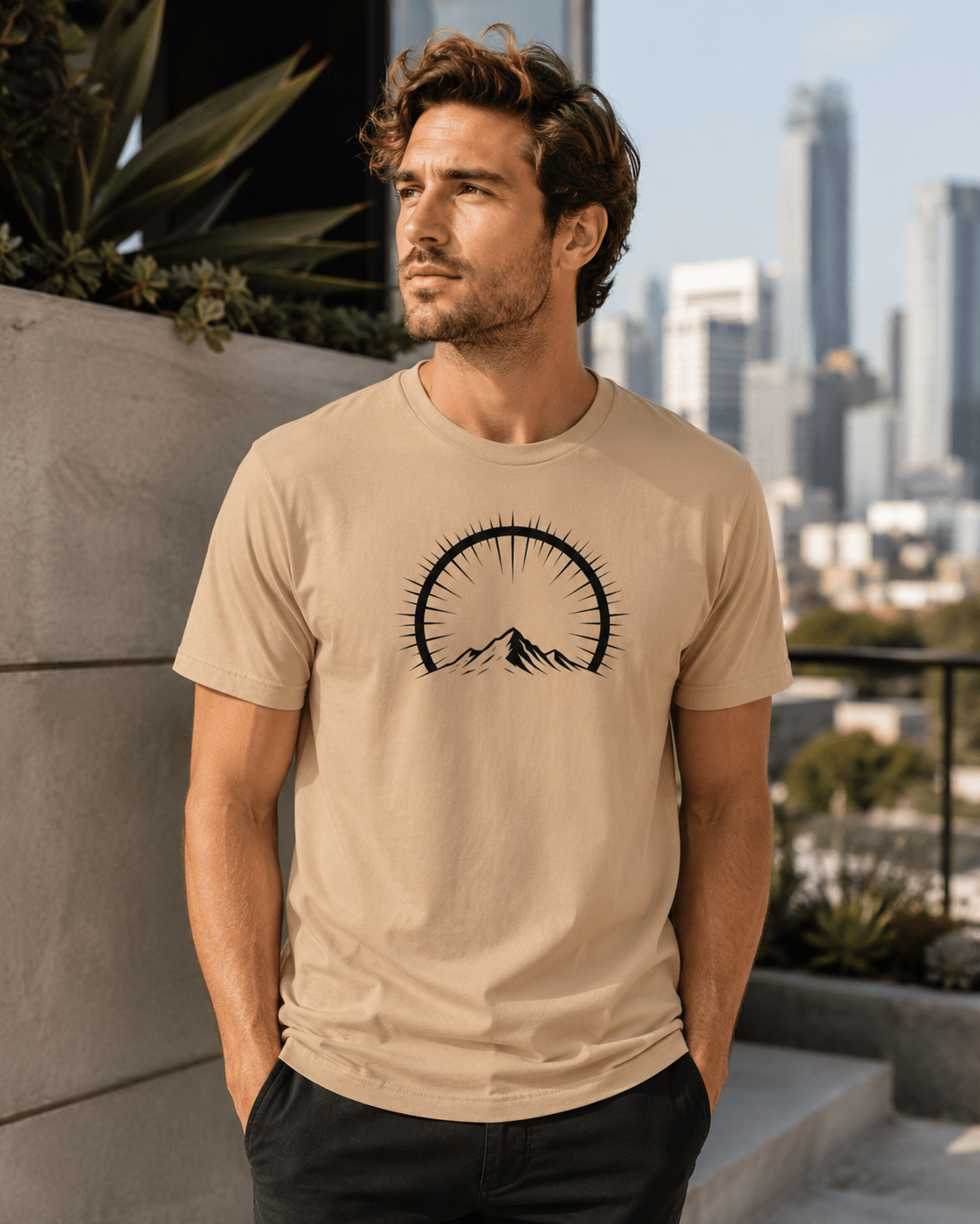 Elevation Tee | Elevation Mark - 7000 Foot Faith | Wear the Light