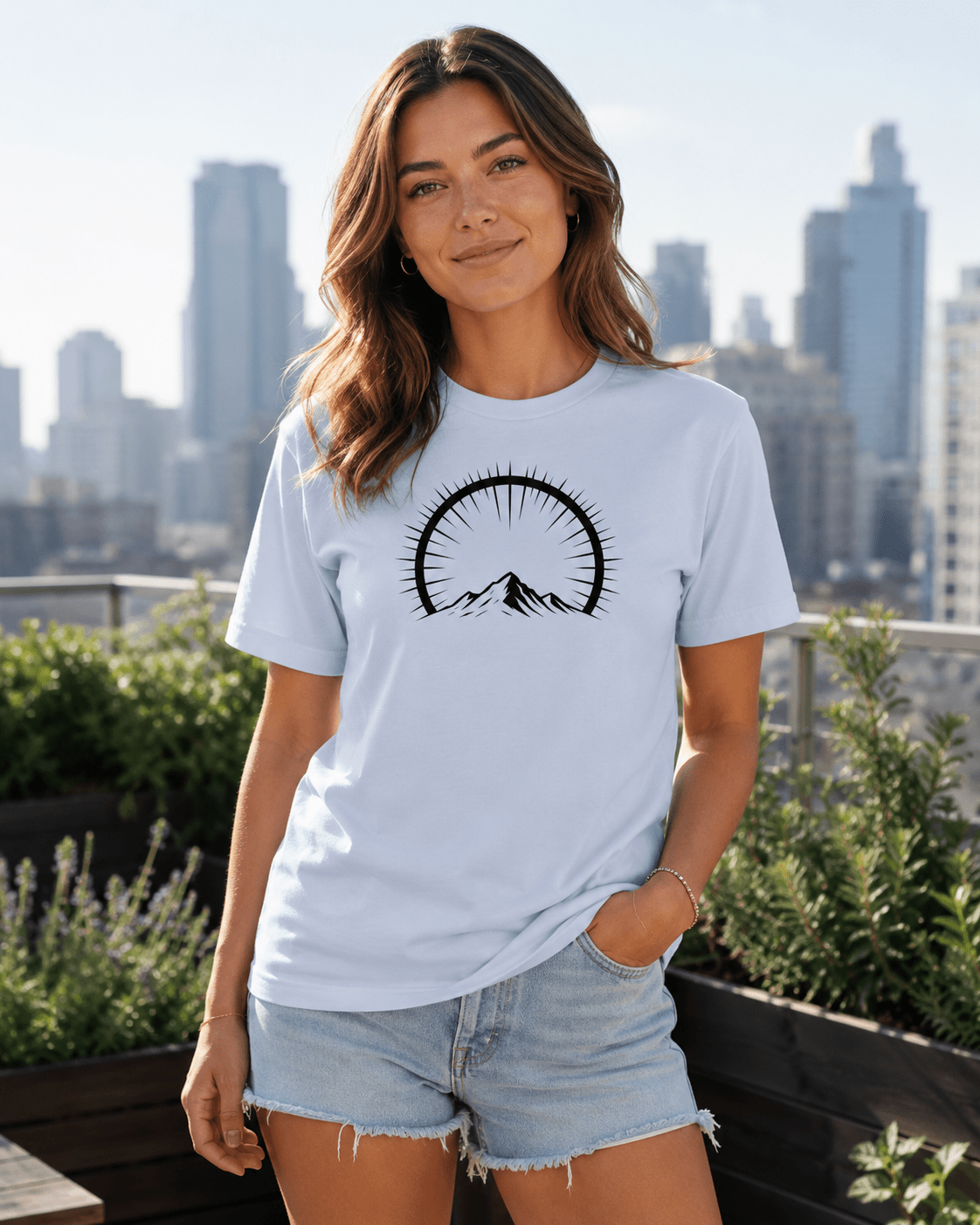 Elevation Tee | Elevation Mark - 7000 Foot Faith | Wear the Light