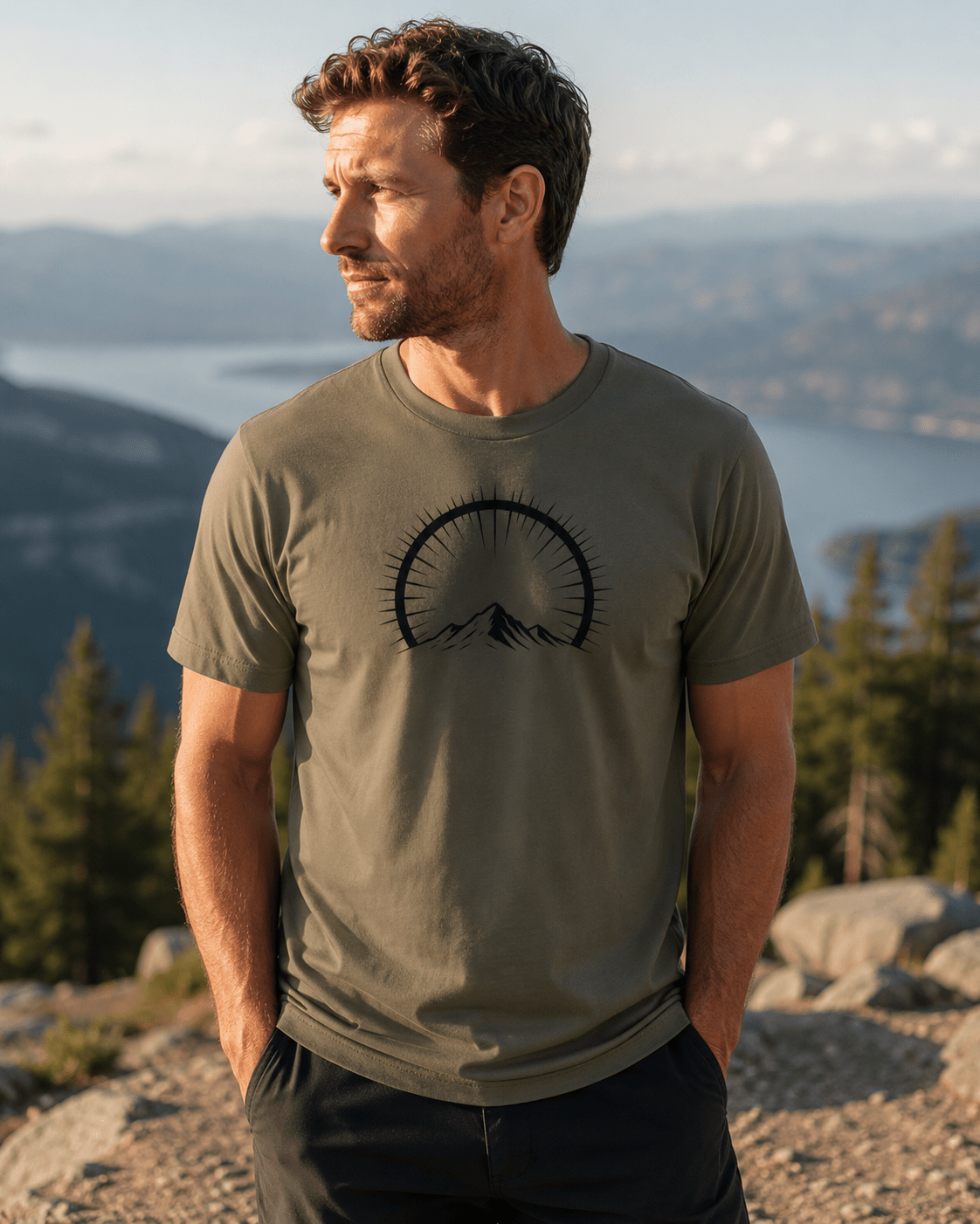 Elevation Tee | Elevation Mark - 7000 Foot Faith | Wear the Light