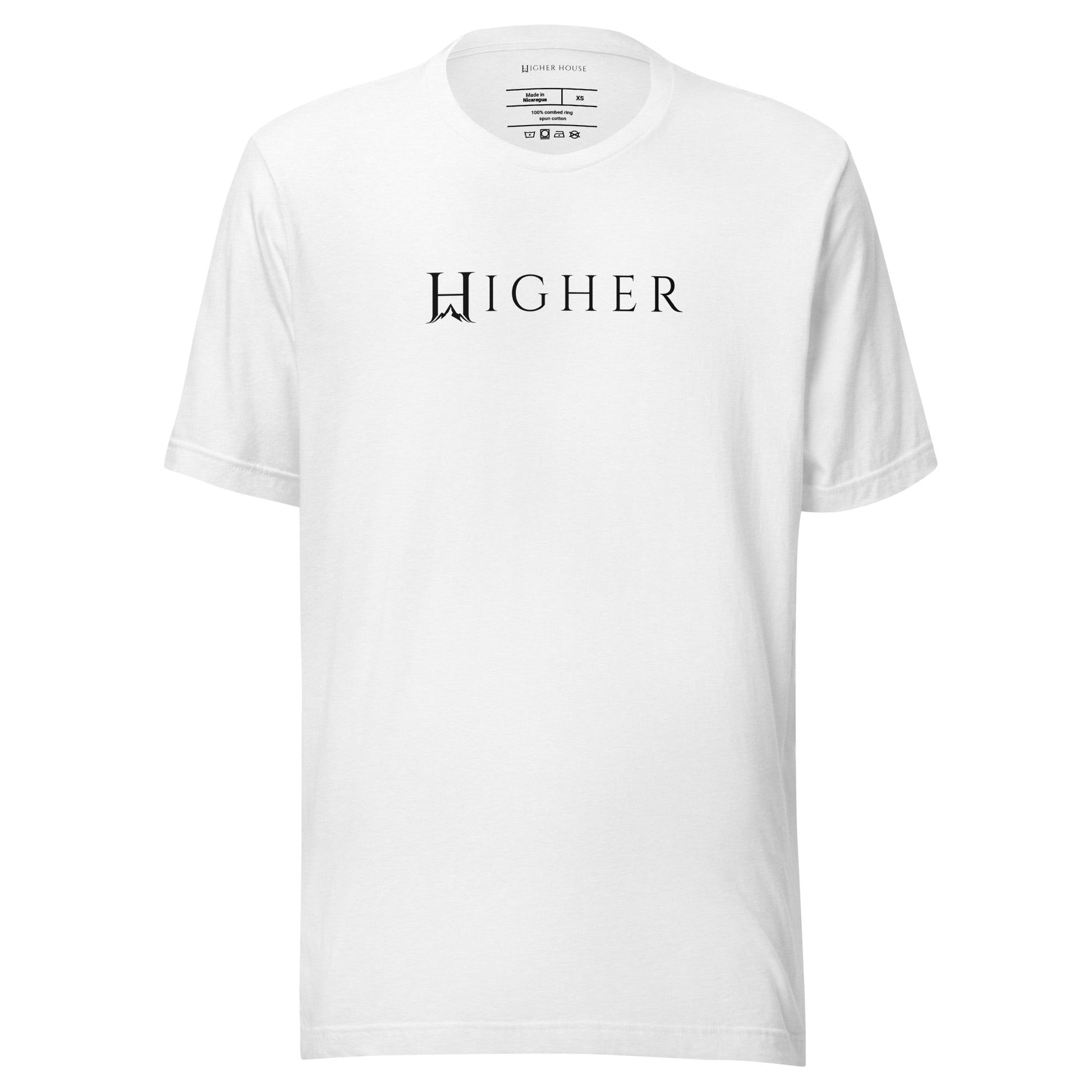 Lightborne HIGHER Tee | Higher House - 7000 Foot Faith | Wear the Light