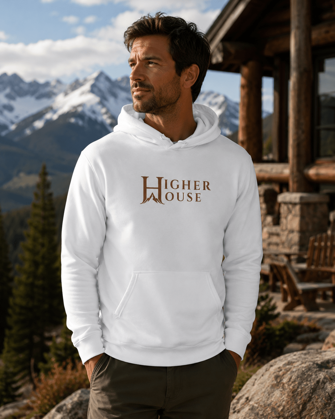 Pristine Hoodie | Higher House - 7000 Foot Faith | Wear the Light