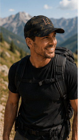 Pristine Flexfit Cap | Higher House - 7000 Foot Faith | Wear the Light
