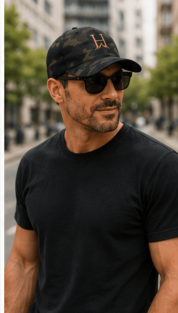 Pristine Flexfit Cap | Higher House - 7000 Foot Faith | Wear the Light