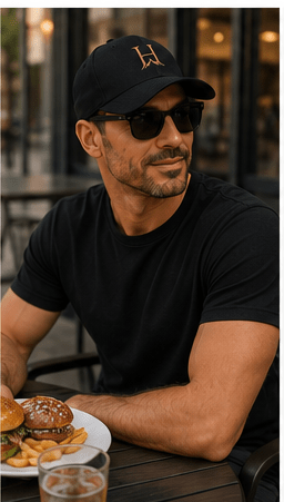 Pristine Flexfit Cap | Higher House - 7000 Foot Faith | Wear the Light